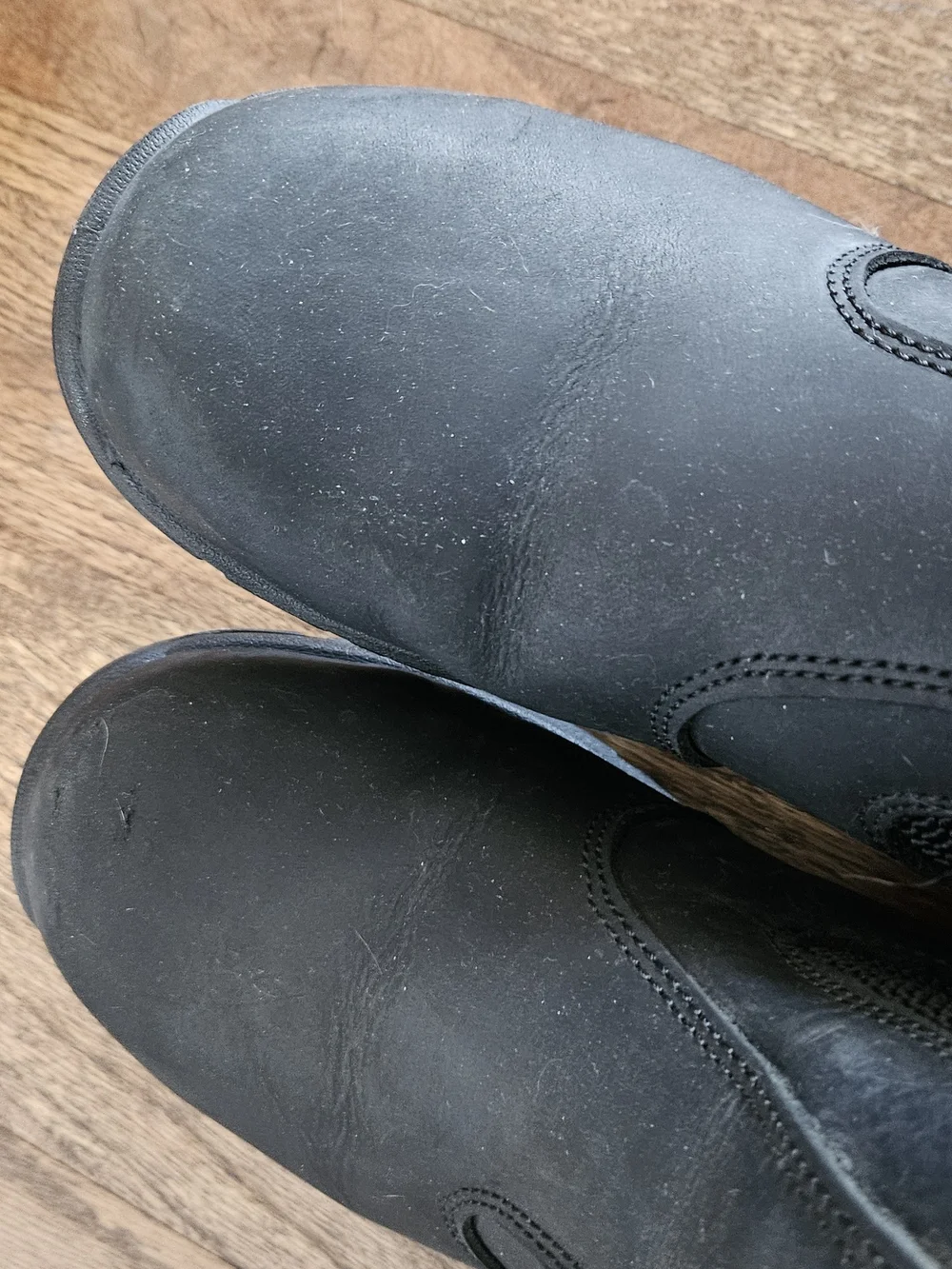 DieHard Polara Black Non-Slip Steel Toe Boots